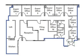 150 N Robertson Blvd, Beverly Hills, CA à louer Plan d’étage– Image 1 sur 1