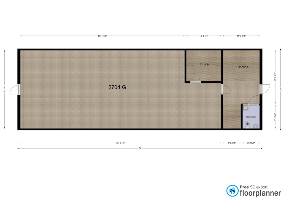 2704 E Griffin Pkwy, Mission, TX à louer Plan d’étage– Image 1 sur 1