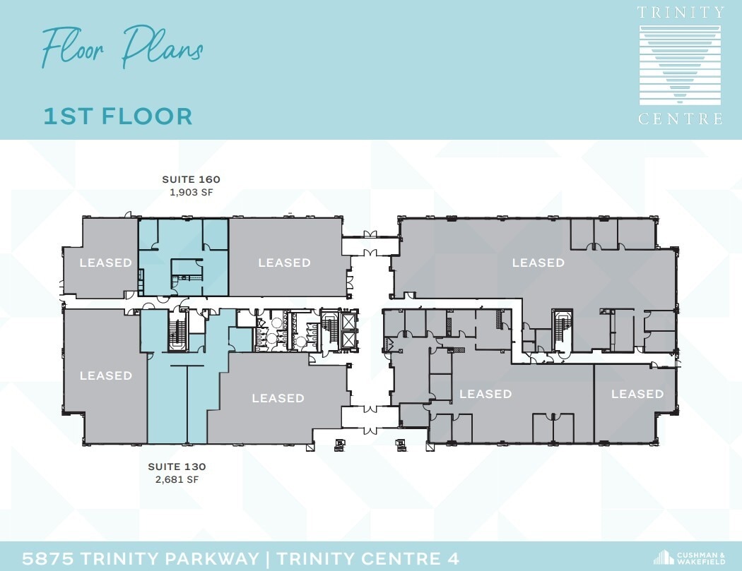 5870 Trinity Pky, Centreville, VA à louer Plan d’étage– Image 1 sur 1