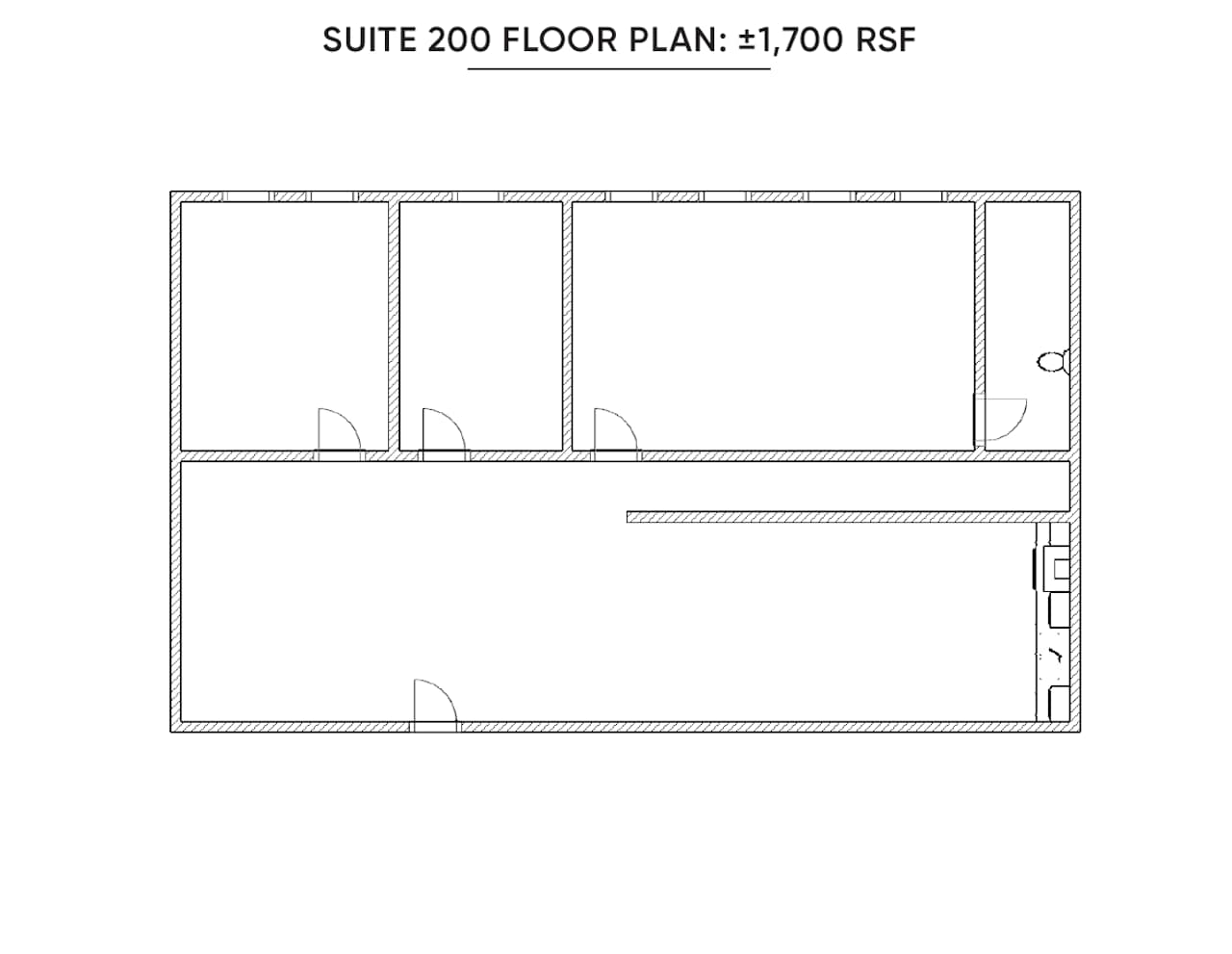 8271 Melrose Ave, Los Angeles, CA à louer Plan d’étage– Image 1 sur 11