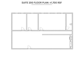 8271 Melrose Ave, Los Angeles, CA à louer Plan d’étage– Image 1 sur 11