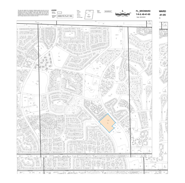 7515-7527 NW 88th Ave, Tamarac, FL à vendre - Plan cadastral – Image 1 sur 1