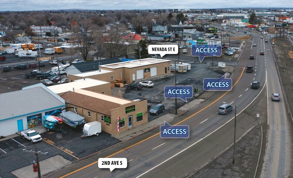 727 S 2nd Ave, Twin Falls, ID à vendre - Aérien – Image 3 sur 5