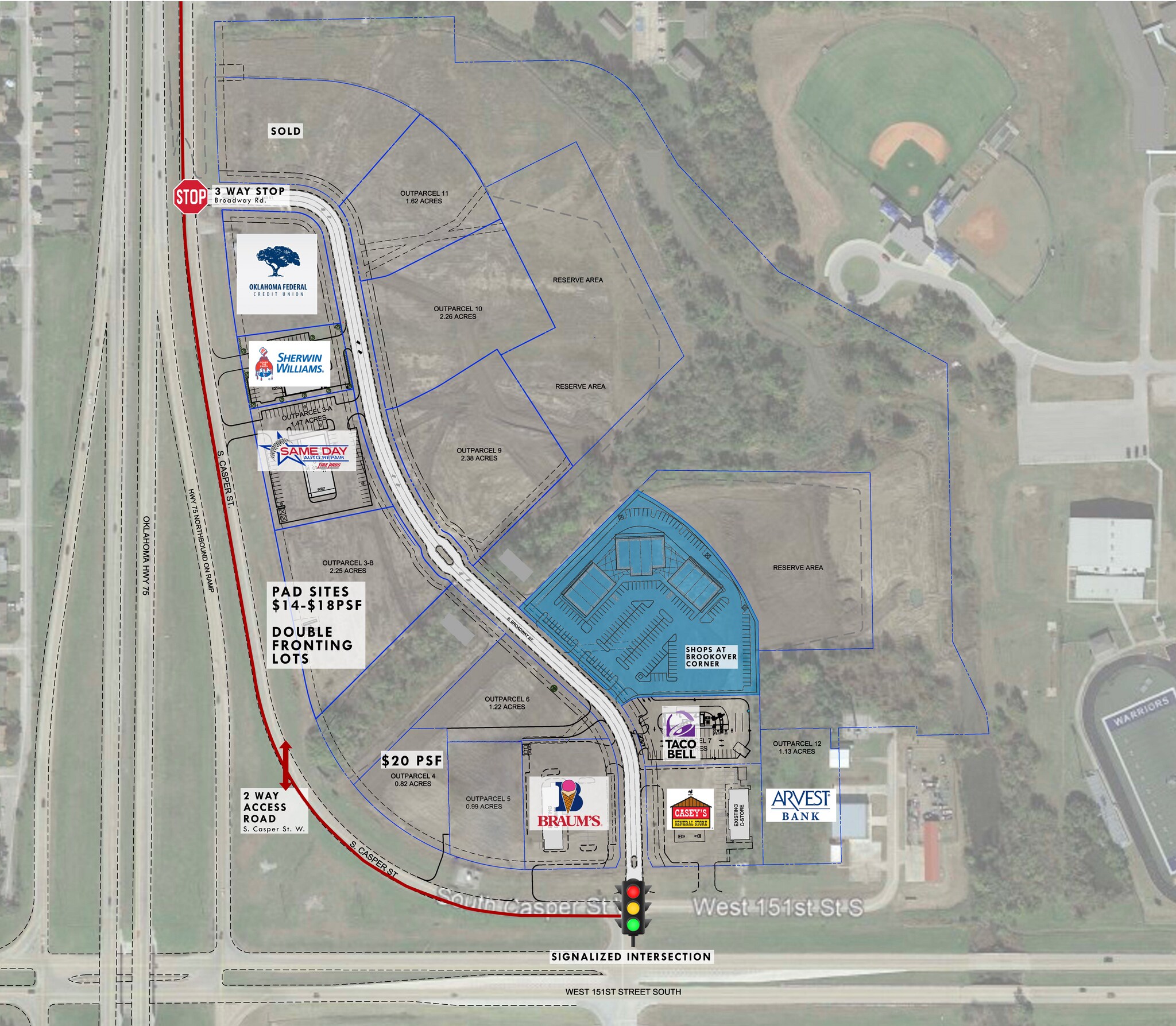 US Highway 75, Glenpool, OK à vendre Photo de l’immeuble– Image 1 sur 4