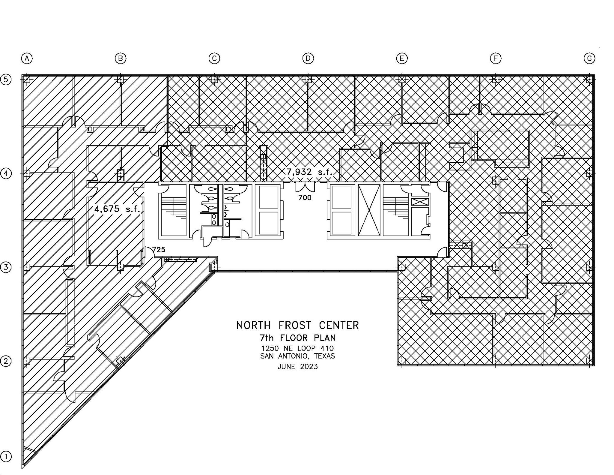 1250 NE Loop 410, San Antonio, TX à louer Plan d’étage type– Image 1 sur 2