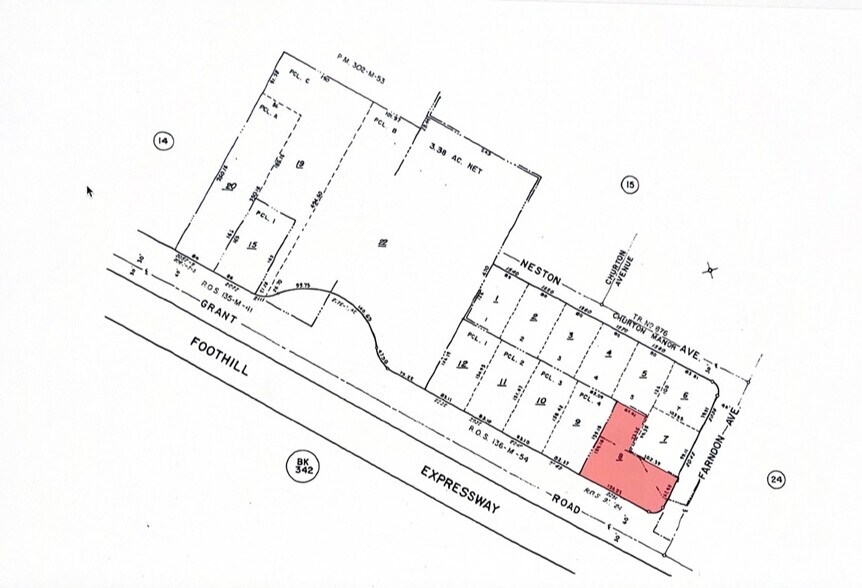 Grant Rd, Los Altos, CA à vendre - Plan cadastral – Image 2 sur 2