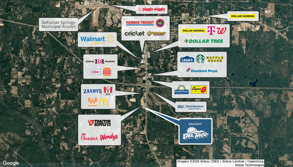 2760 US Highway 331 S, Defuniak Springs, FL à vendre - Photo de l’immeuble – Image 2 sur 3