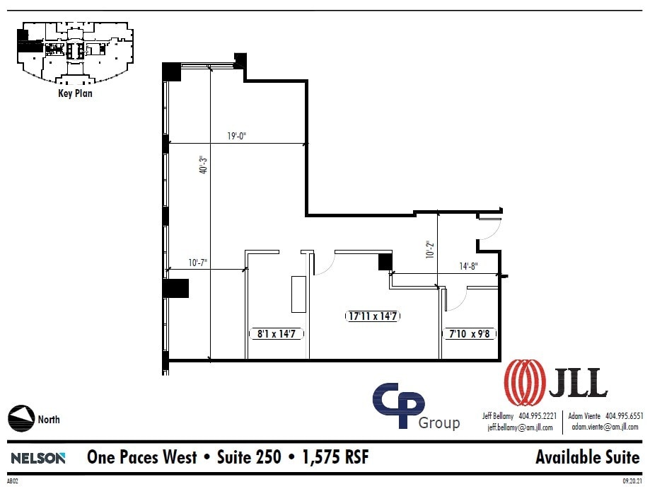 2727 Paces Ferry Rd SE, Atlanta, GA à louer Plan d’étage– Image 1 sur 1
