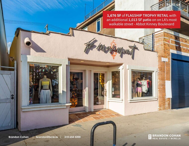 1644 Abbot Kinney Blvd, Venice, CA à louer - Photo de l’immeuble – Image 3 sur 15