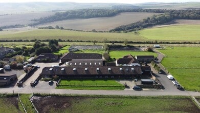 The Old Racecourse, Lewes, ESX - VUE AÉRIENNE  vue de carte - Image1