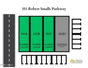 Robert Smalls Pky, Beaufort, SC à louer Plan d’étage– Image 1 sur 1