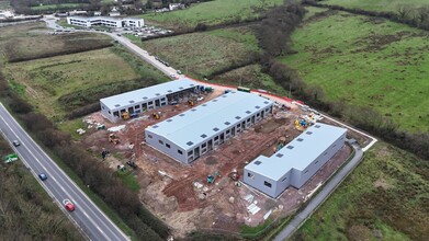 Roundswell Business Park, Barnstaple, DEV - VUE AÉRIENNE  vue de carte