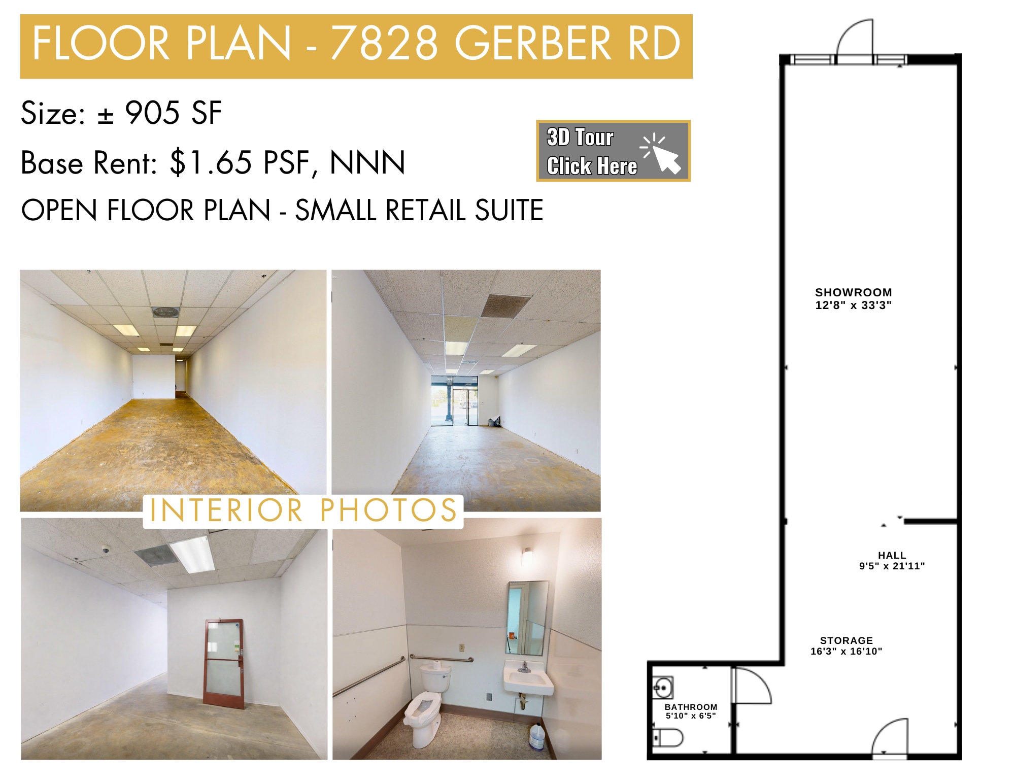 7802-7856 Gerber Rd, Sacramento, CA à louer Photo intérieure– Image 1 sur 3