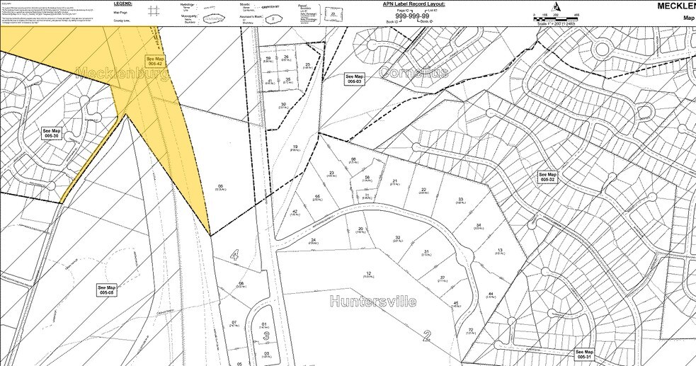 9713 Northcross Center Ct, Huntersville, NC à louer - Plan cadastral – Image 2 sur 9