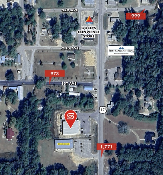 30065 Highway 17, Millry, AL à louer Aérien– Image 1 sur 1