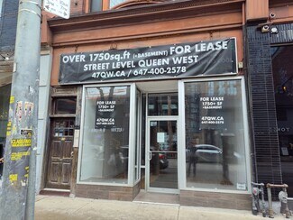Plus de détails pour 474 Queen St W, Toronto, ON - Local commercial à louer