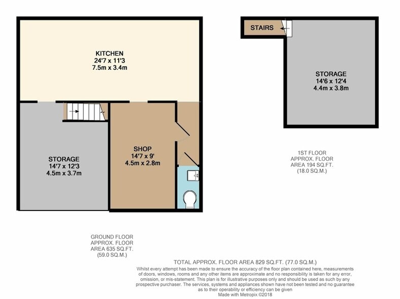 1250-1262 Kingsbury Rd, Birmingham à louer - Plan d’étage – Image 2 sur 5