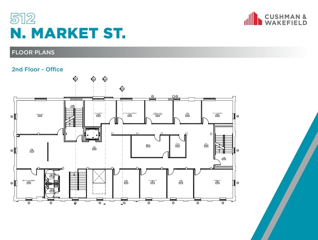 512 N Market St, Lancaster, PA à louer Plan d’étage– Image 1 sur 1