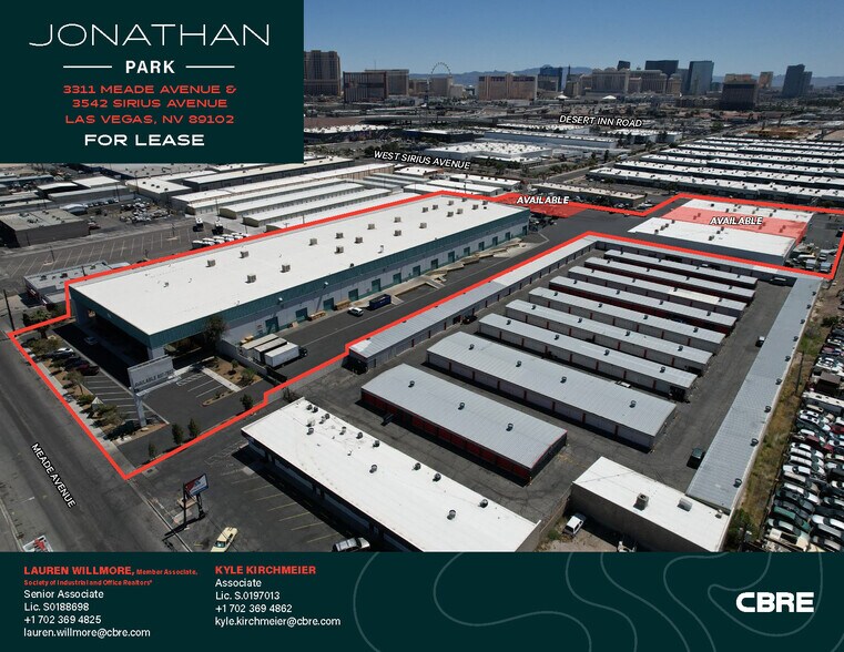 3542 Sirius Ave, Las Vegas, NV à louer - Aérien – Image 1 sur 2