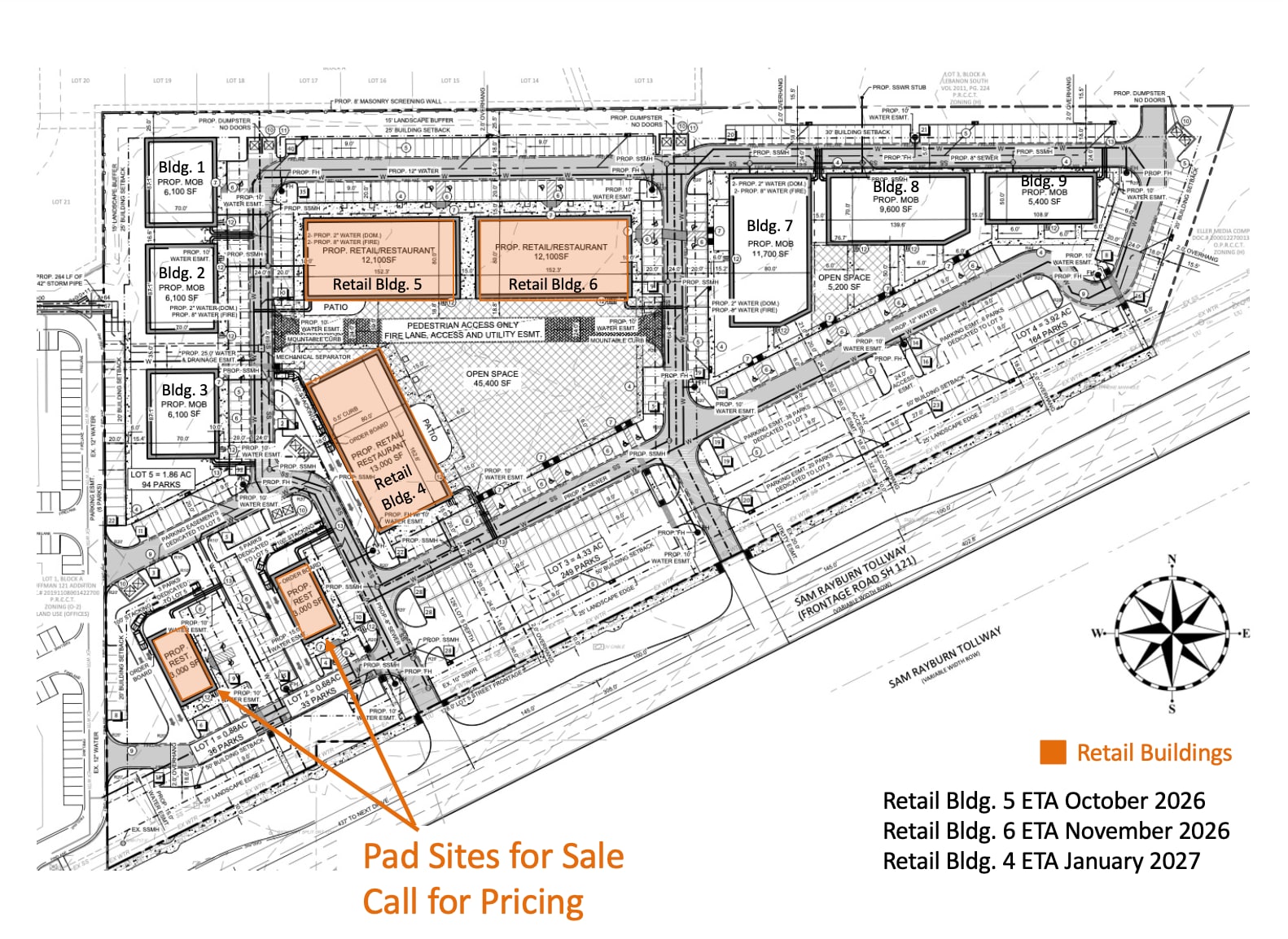 11750 State Hwy 121, Frisco, TX à louer Plan de site– Image 1 sur 1