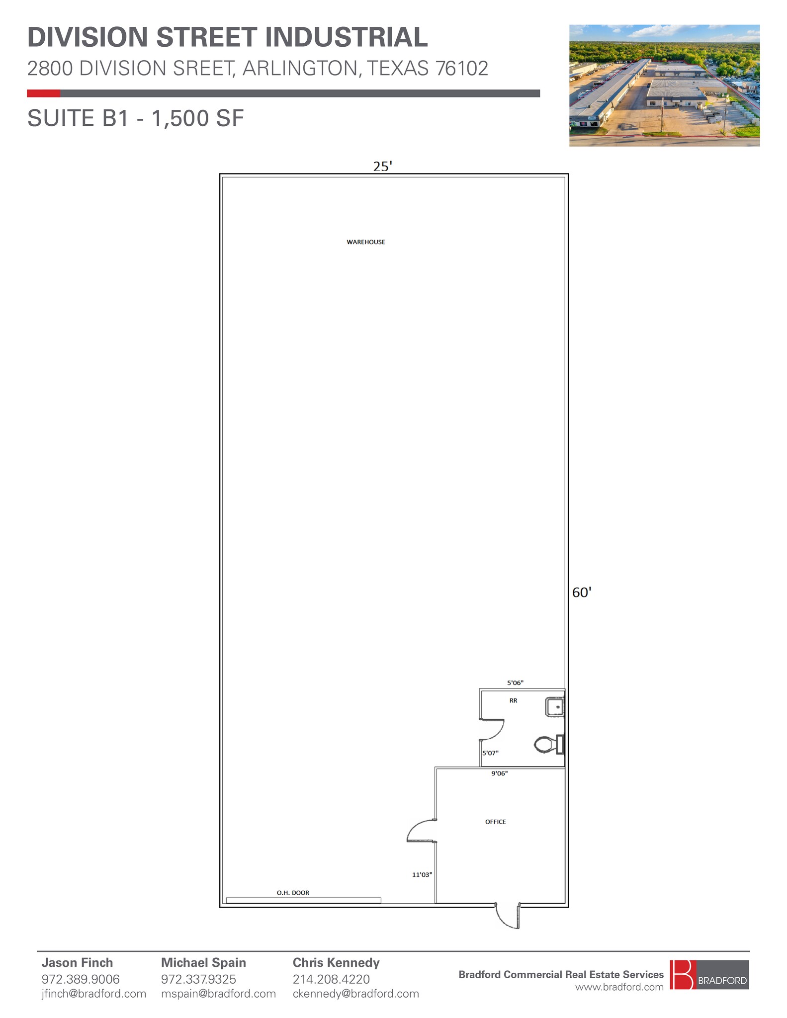 2800 W Division St, Arlington, TX à louer Plan de site– Image 1 sur 2