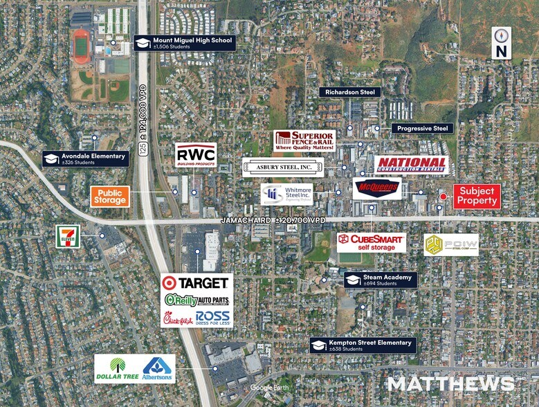 9364 Jamacha Rd, Spring Valley, CA à louer - Photo de l’immeuble – Image 3 sur 3