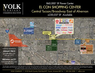 Plus de détails pour 3413-3761 E Broadway Blvd, Tucson, AZ - Local commercial à louer