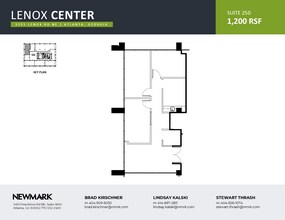 3355 Lenox Rd NE, Atlanta, GA à louer Plan d’étage– Image 1 sur 1