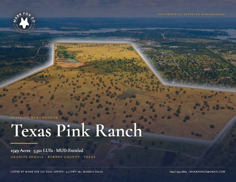 TBD Ranch to Market 1431, Marble Falls, TX à vendre - Photo principale – Image 1 sur 22