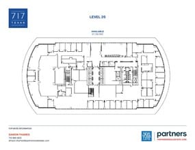 717 Texas Ave, Houston, TX à louer Plan d’étage– Image 1 sur 1