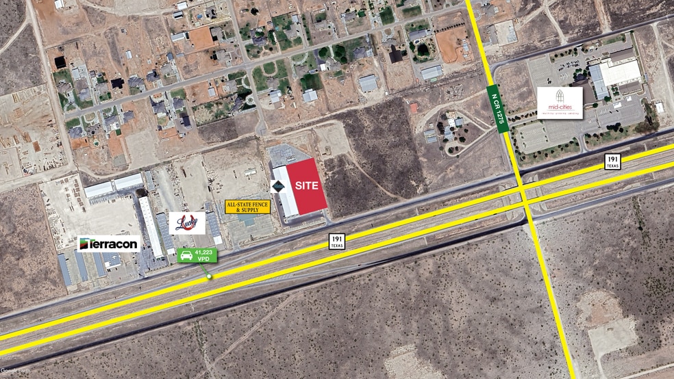 10108 TX-191 Frontage, Midland, TX à louer - Photo principale – Image 1 sur 2