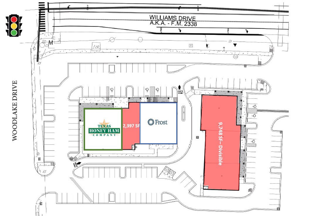 4720 Williams Dr, Georgetown, TX à louer Plan de site– Image 1 sur 1