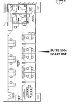 1017 N La Cienega Blvd, West Hollywood, CA à louer Plan d’étage– Image 1 sur 6