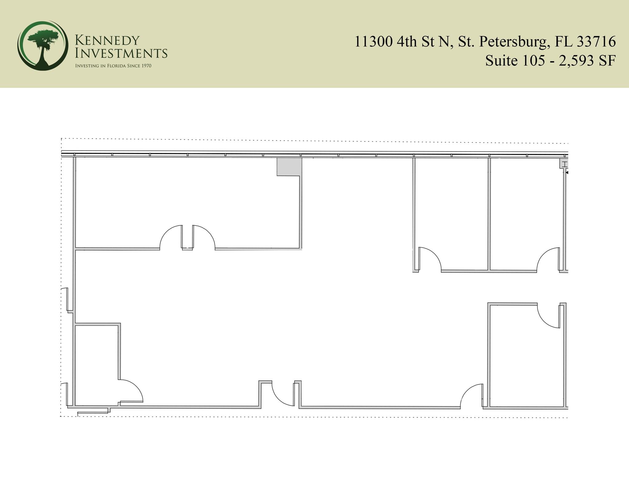 11300 4th St N, Saint Petersburg, FL à louer Plan de site– Image 1 sur 1