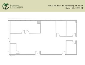 11300 4th St N, Saint Petersburg, FL à louer Plan de site– Image 1 sur 1