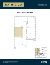 917 Franklin St, Houston, TX à louer Plan d’étage– Image 1 sur 1