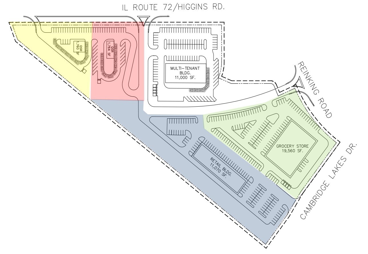 Route 72, Pingree Grove, IL à vendre Photo principale– Image 1 sur 2