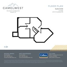 2001 W Camelback Rd, Phoenix, AZ à louer Plan d’étage– Image 1 sur 1