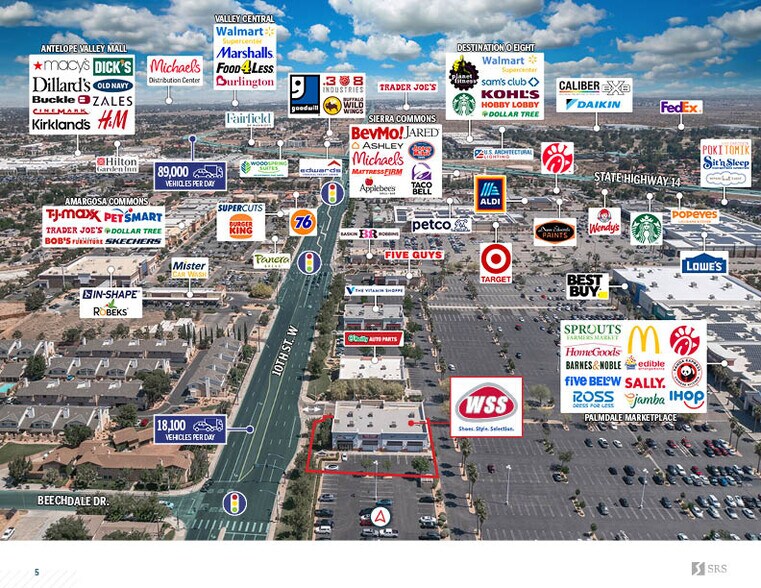 39202 10th St W, Palmdale, CA à vendre - Photo de l’immeuble – Image 3 sur 8
