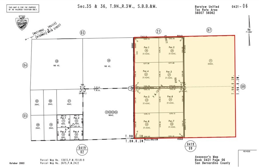 Amarylis Ave, Barstow, CA à vendre - Photo de l’immeuble – Image 2 sur 2