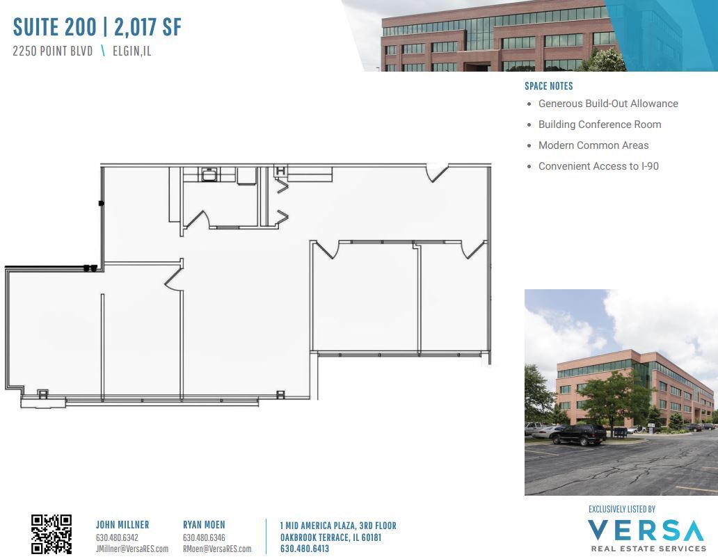 2250 Point Blvd, Elgin, IL à louer Plan d’étage– Image 1 sur 2