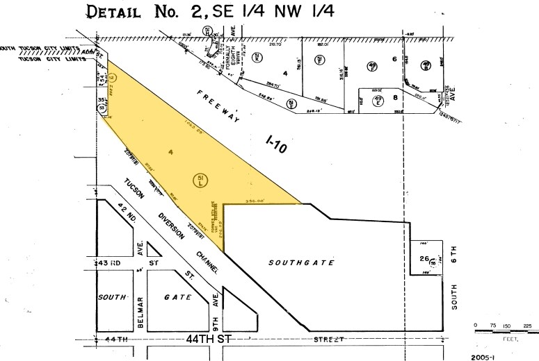 3390 S 6th Ave, Tucson, AZ à louer - Plan cadastral – Image 2 sur 18