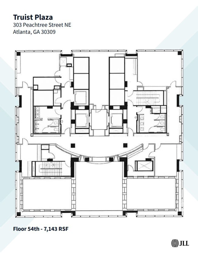 303 Peachtree St Ne, Atlanta, GA à louer Plan d’étage– Image 1 sur 1