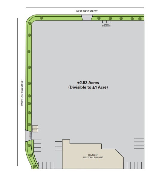 4320 W 1st St, Santa Ana, CA à louer - Plan de site – Image 3 sur 3