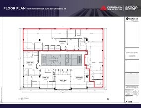 901 N 47th St, Rogers, AR à louer Plan d’étage– Image 1 sur 6