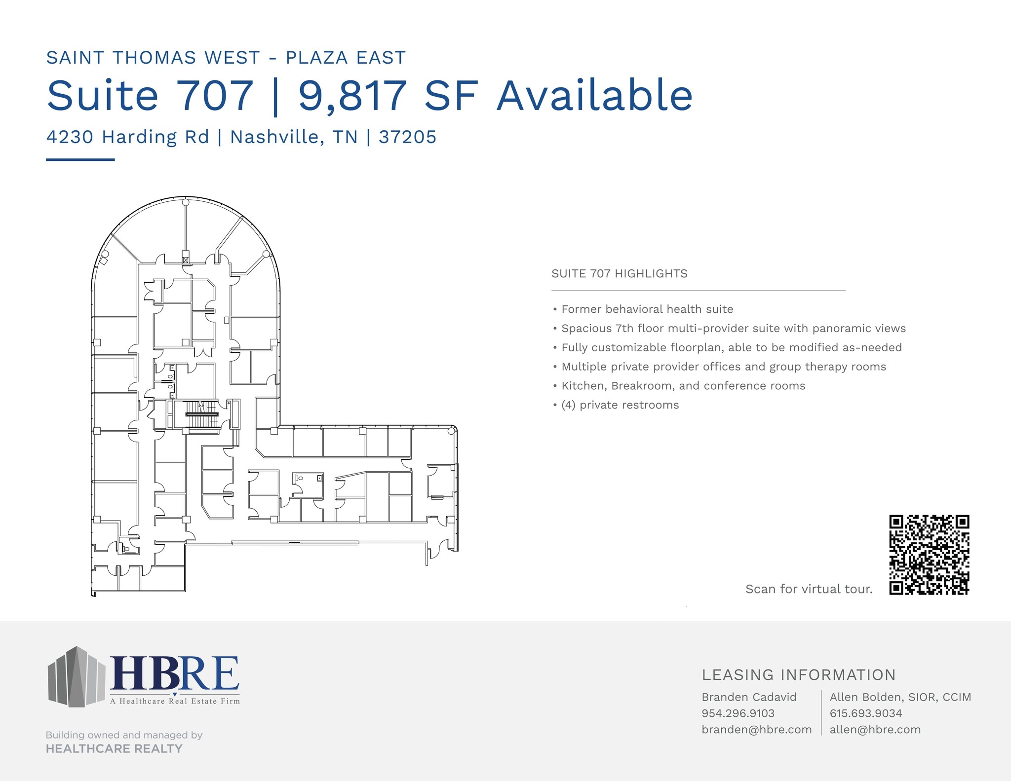 4230 Harding Rd, Nashville, TN à louer Plan de site– Image 1 sur 1