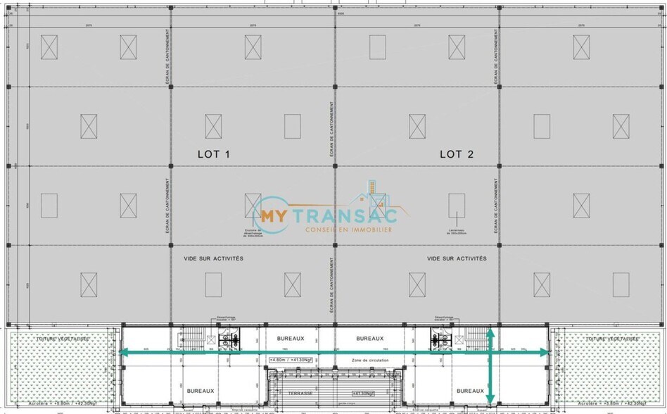 Industriel/Logistique dans Sucy-en-Brie à louer - Plan d’étage – Image 1 sur 3