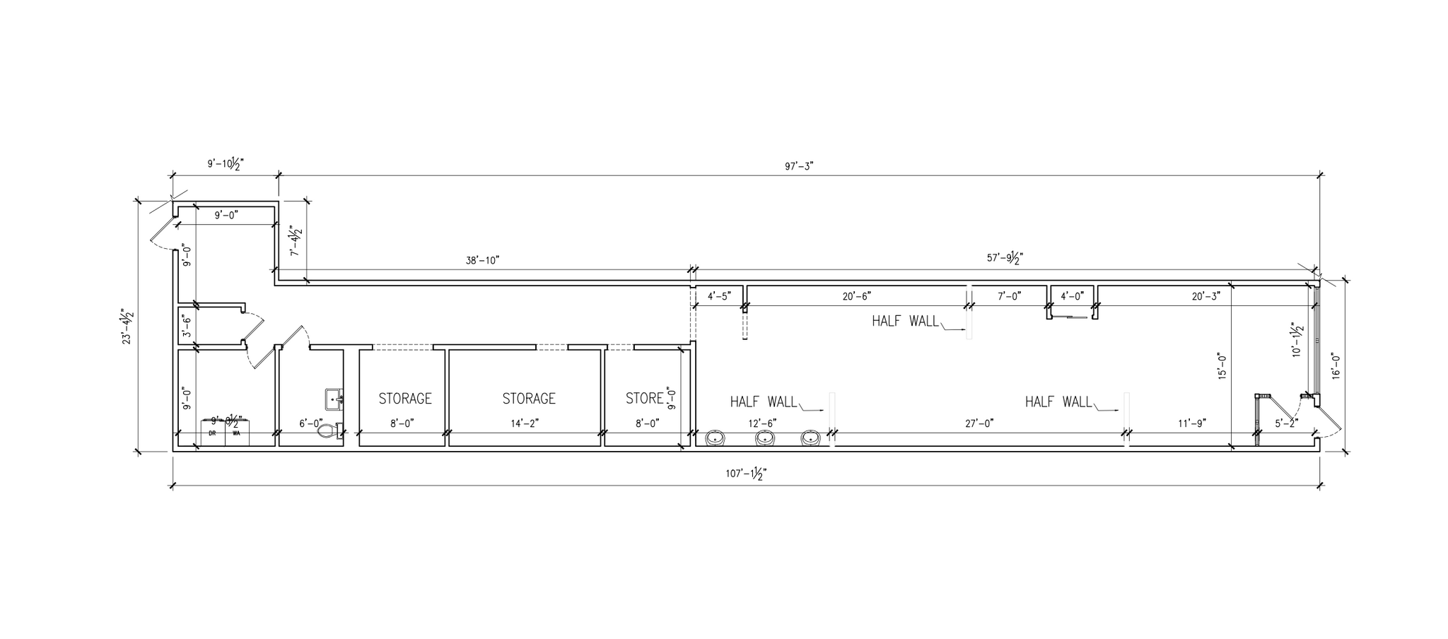 131 Route 52 E, Liberty, NY à louer Plan d’étage– Image 1 sur 2