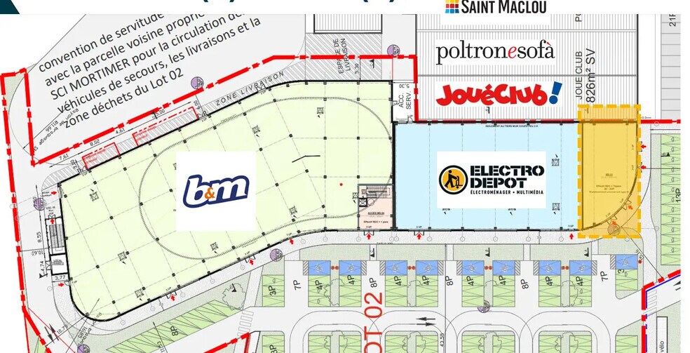 Local commercial dans Montauban à louer - Plan d’étage – Image 2 sur 3