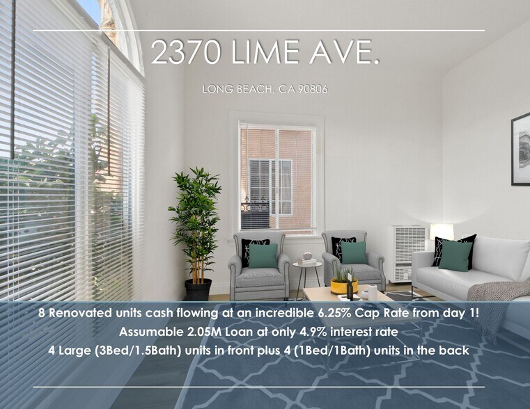 2364-2370 Lime Ave, Long Beach, CA à vendre - Photo de l’immeuble – Image 1 sur 24